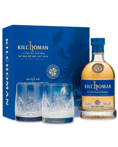 Kilchoman Machir Bay+2Glass