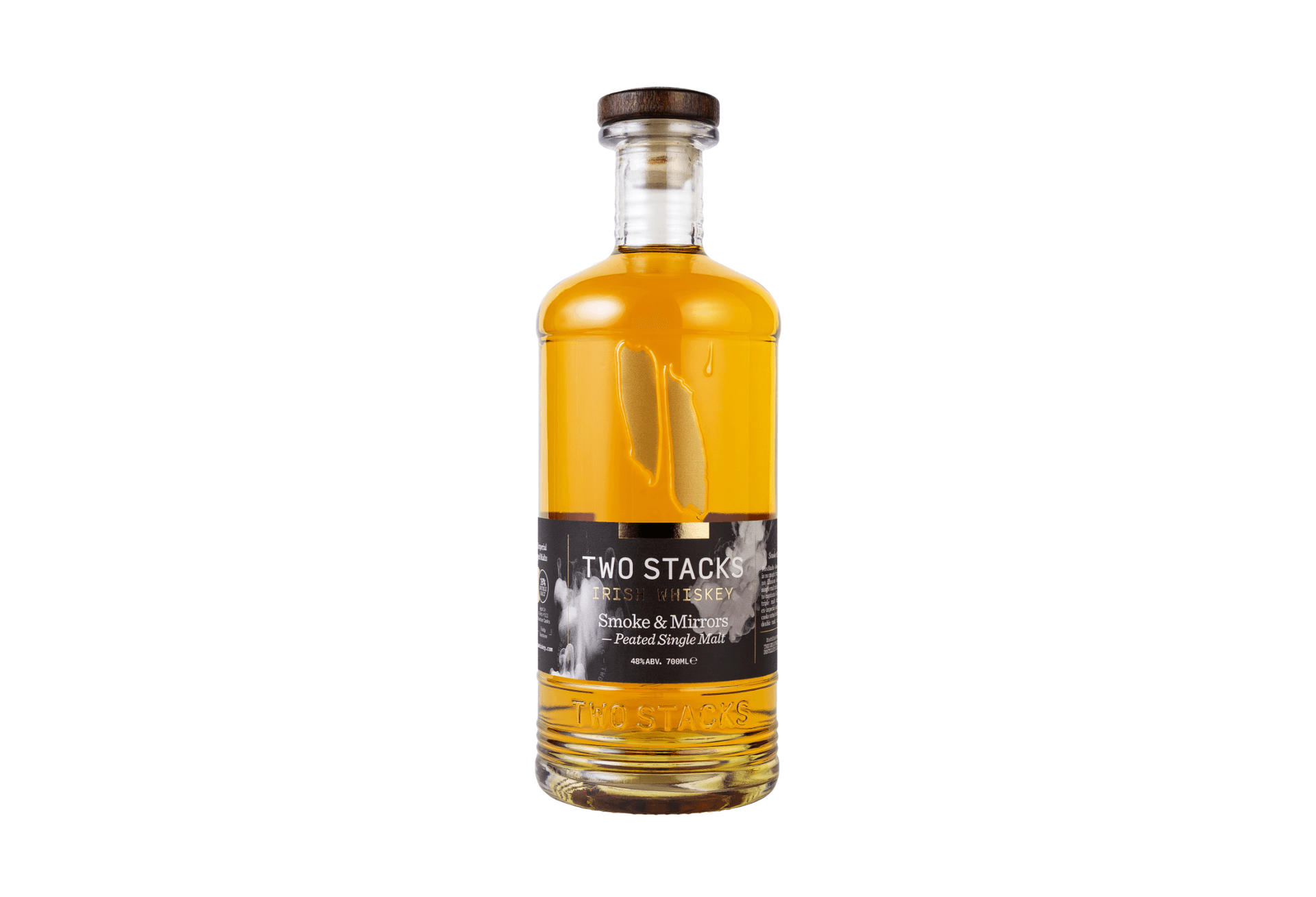 Two Stacks Smoke & Mirrors Peatedcent Stout Whisky
